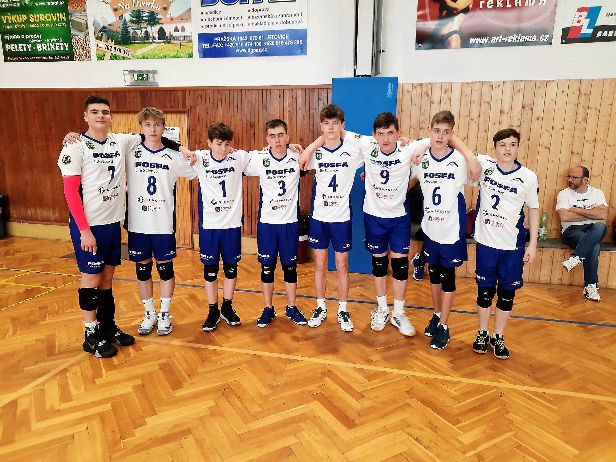 Žáci obsadili v krajském přeboru 6. místo