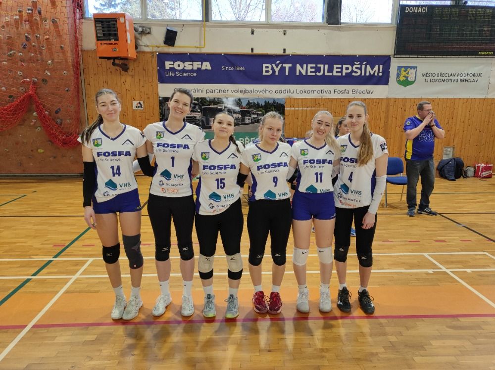 Juniorky Fosfa Lokomotiva Břeclav úspěšně zahájily 2. část sezóny 2024/2025👌