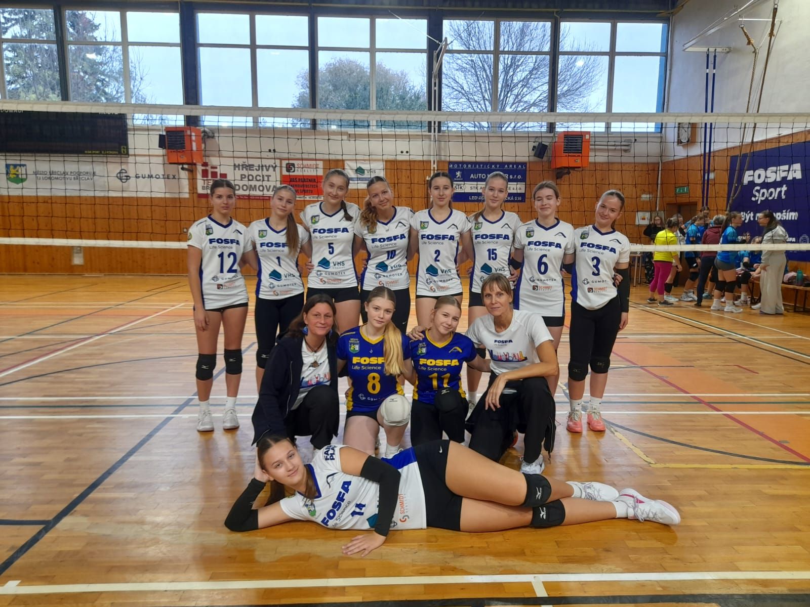 Žákyně U16 vyhrály turnaj a postupují do skupiny B 👌