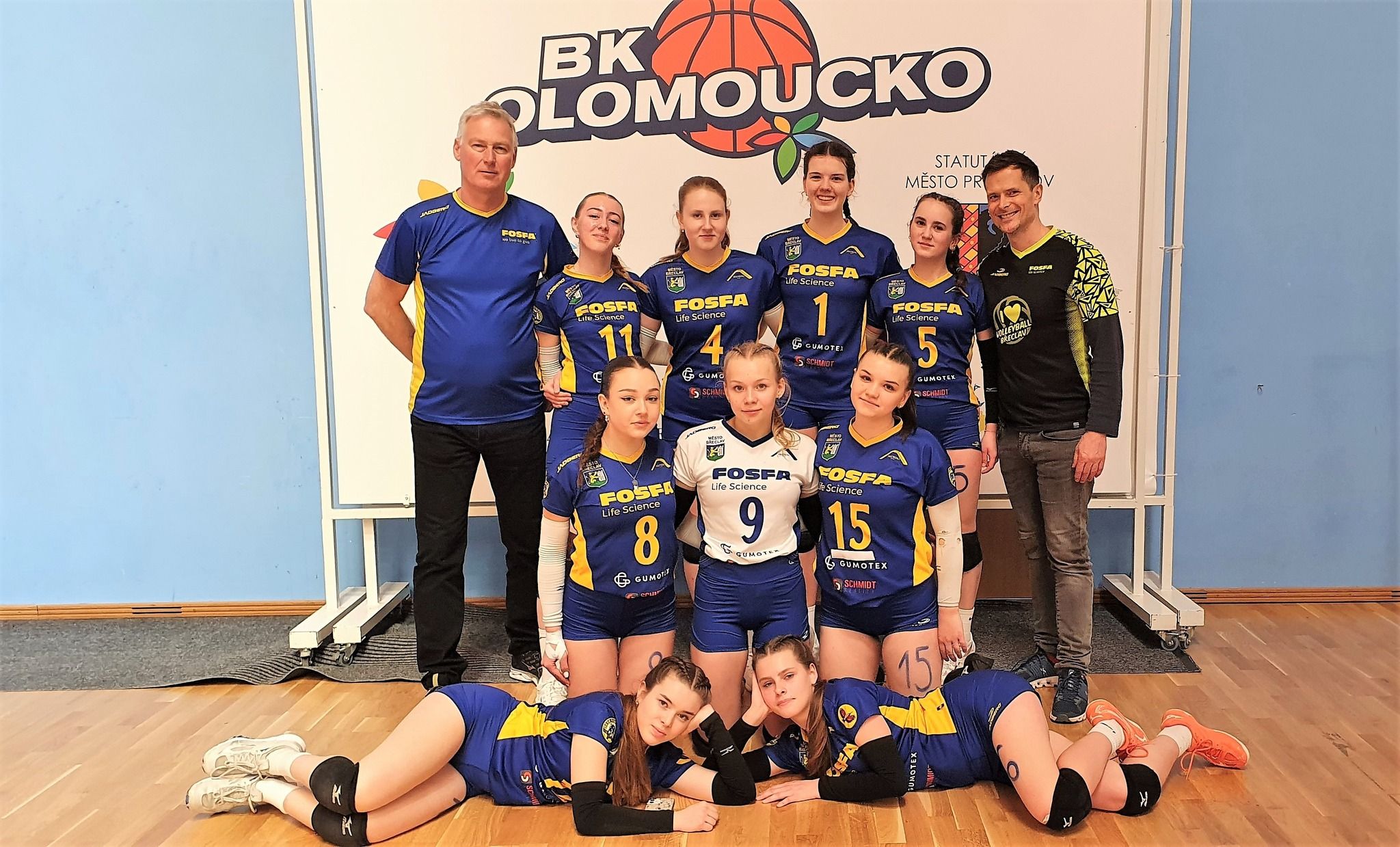 Kadetky Lokomotivy Fosfa Břeclav uspěly v kvalifikaci do 2. ligy 👍