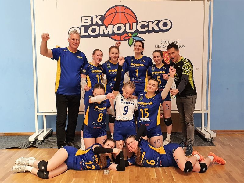 Kadetky Lokomotivy Fosfa Břeclav uspěly v kvalifikaci do 2. ligy 👍