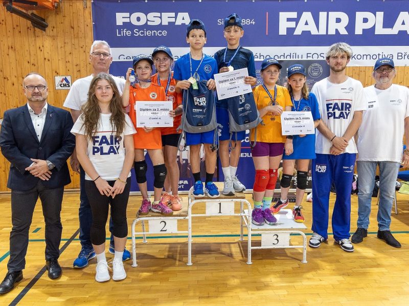 FOTO OHLÉDNUTÍ ZA FOSFA OLYMPIÁDOU BŘECLAVSKÝCH ŠKOL 2025 - VOLEJBALOVÝM TURNAJEM