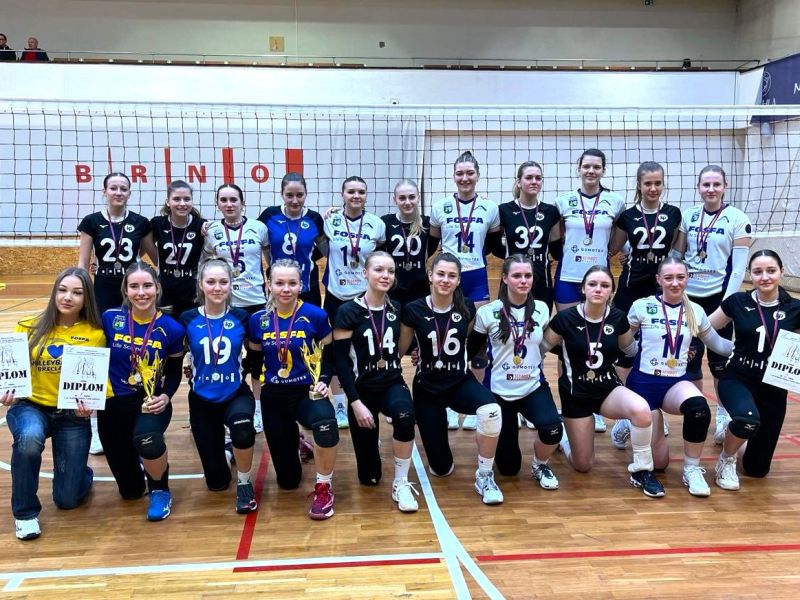 🏆🥇 Juniorky Fosfa Lokomotiva Břeclav získaly dva tituly Přeborníka Jihomoravského kraje v kategorii U20 a U22 🏆🥇
