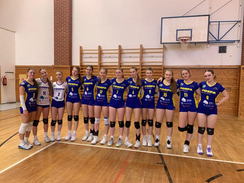 Napínavé souboje mezi týmy Fosfa Lokomotiva Břeclav a UP Olomouc 🏐