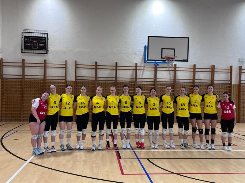 Juniorky bojovaly v Ostravě a vezou cenné body! 🏐🔥