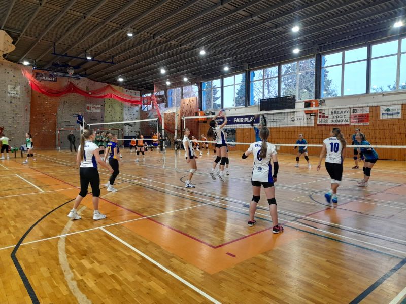 Žákyně U16 vyhrály turnaj a postupují do skupiny B 👌
