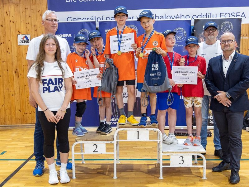 FOTO OHLÉDNUTÍ ZA FOSFA OLYMPIÁDOU BŘECLAVSKÝCH ŠKOL 2025 - VOLEJBALOVÝM TURNAJEM