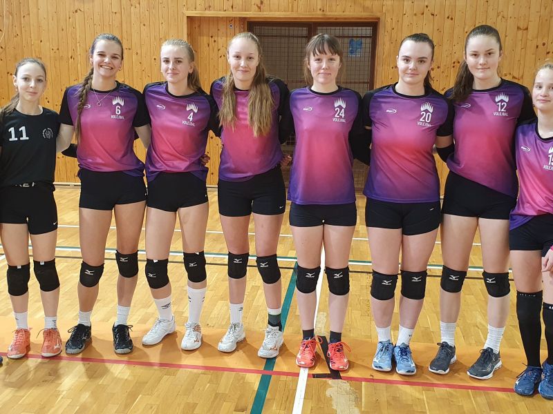 Titul Krajského přeborníka ve volejbale žen patří Lokomotivě Fosfa Břeclav