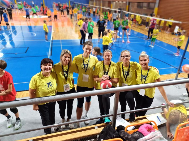 🤾‍♀️Nová sezóna „Barevného minivolejbalu“ zahájena🤾‍♂️