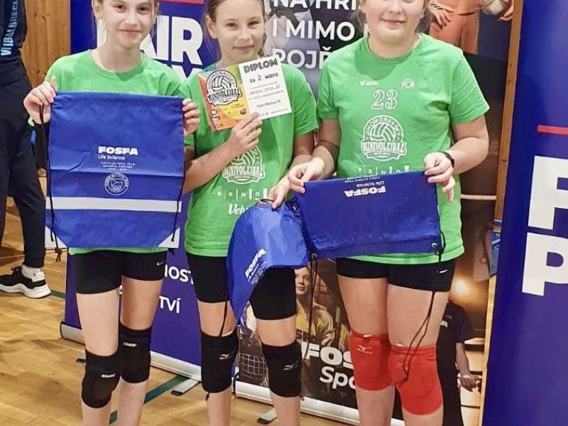 Krajský minivolejbal v Břeclavi přinesl radost, bojovnost i skvělé výsledky 👏🏐